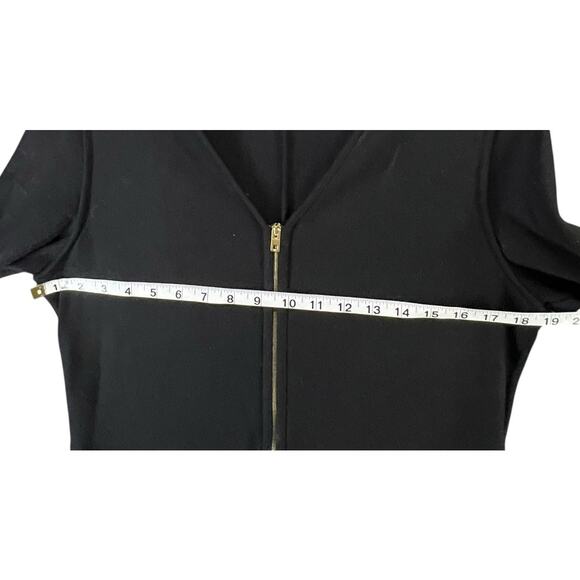 Rag & Bone Yuhlee Dress Womens 10 Black Soft Wool Work Career Modern Evening - Picture 7 of 14